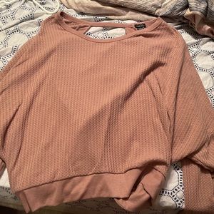 The 21 sweater with open back
